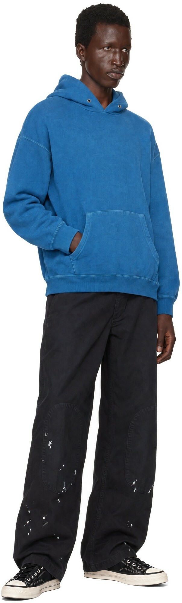 visvim Blue Jumbo SB Hoodie