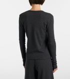 The Row Cresp cotton cardigan