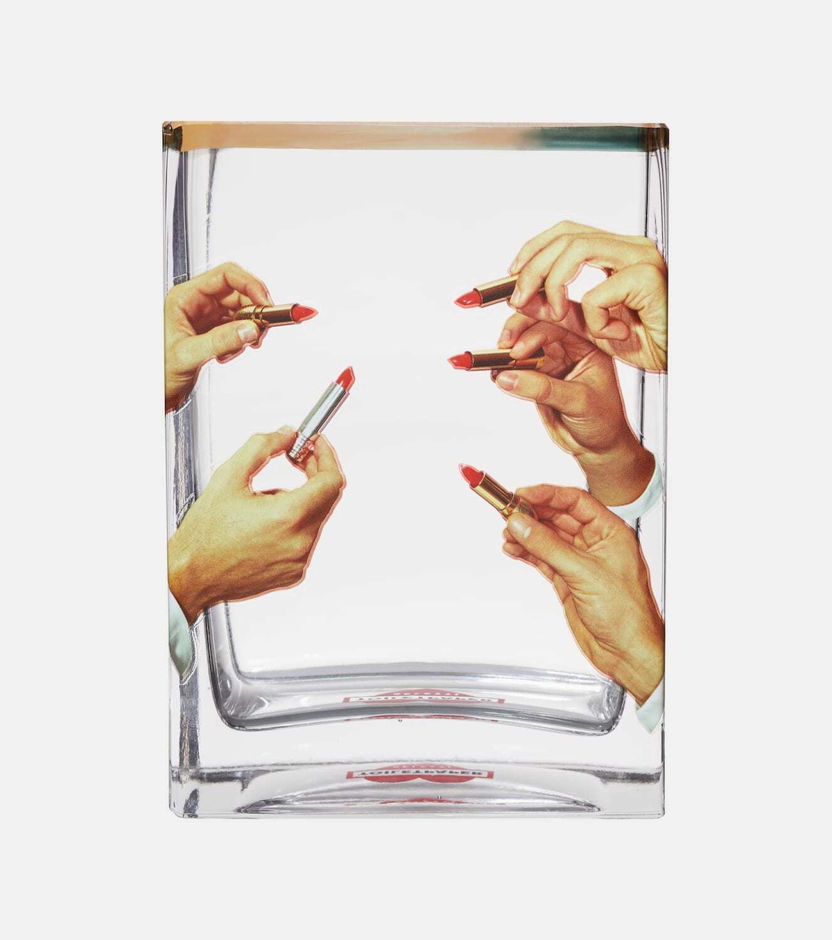Seletti x Toiletpaper Lipsticks Small glass vase