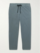 James Perse - Loopback Supima Cotton-Jersey Sweatpants - Blue