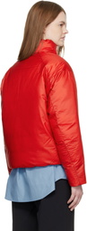 Veilance Red Conduit Down Jacket