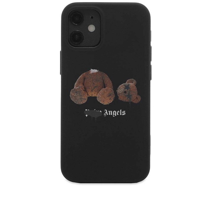 Photo: Palm Angels Spray Bear Logo iPhone 12 Mini Case