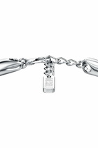Diesel Stainless steel chain bracelet - Bracelets - Unisex - Silver