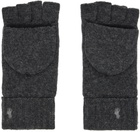 Polo Ralph Lauren Gray Convertible Gloves