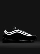 Nike - Air Max 97 Suede and Twill Sneakers - Black