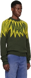 Marni Green Fire Island Sweater