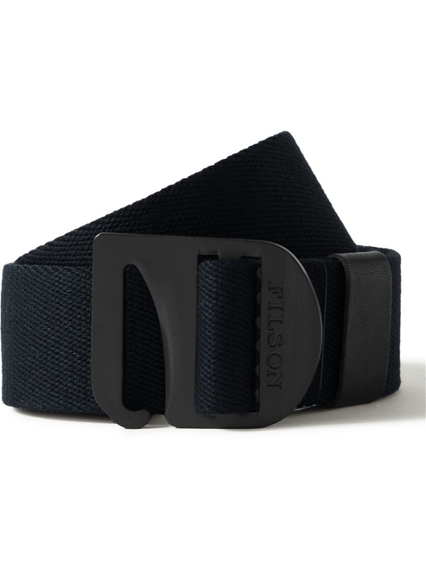 Photo: FILSON - Togiak 4cm Leather-Trimmed Webbing Belt