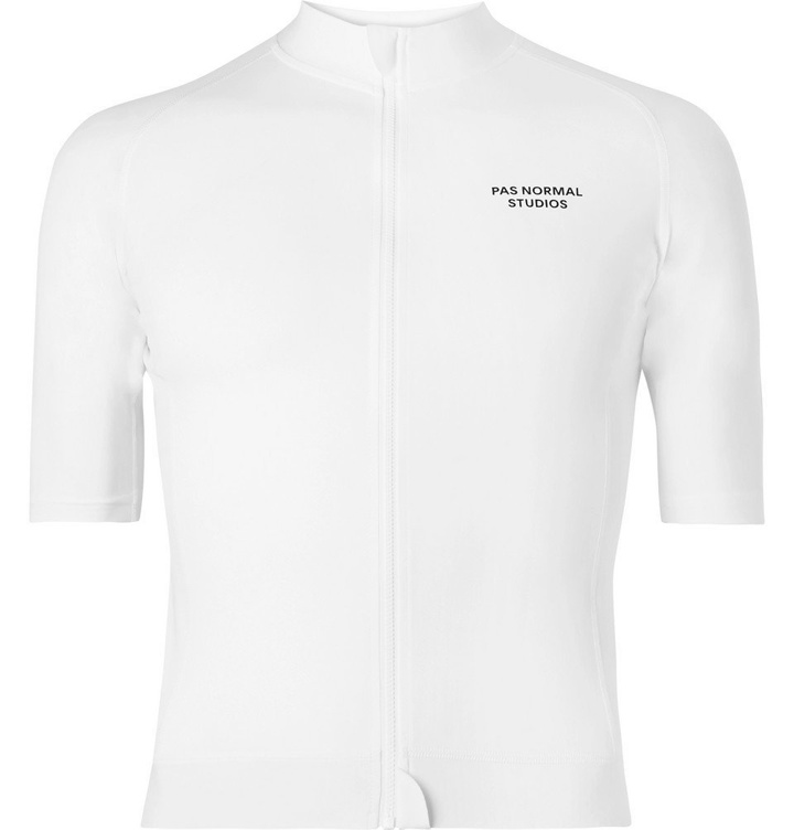 Photo: Pas Normal Studios - Essential Cycling Jersey - White