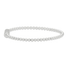 Le Gramme Silver Brushed Le 11 Grammes Beads Bracelet