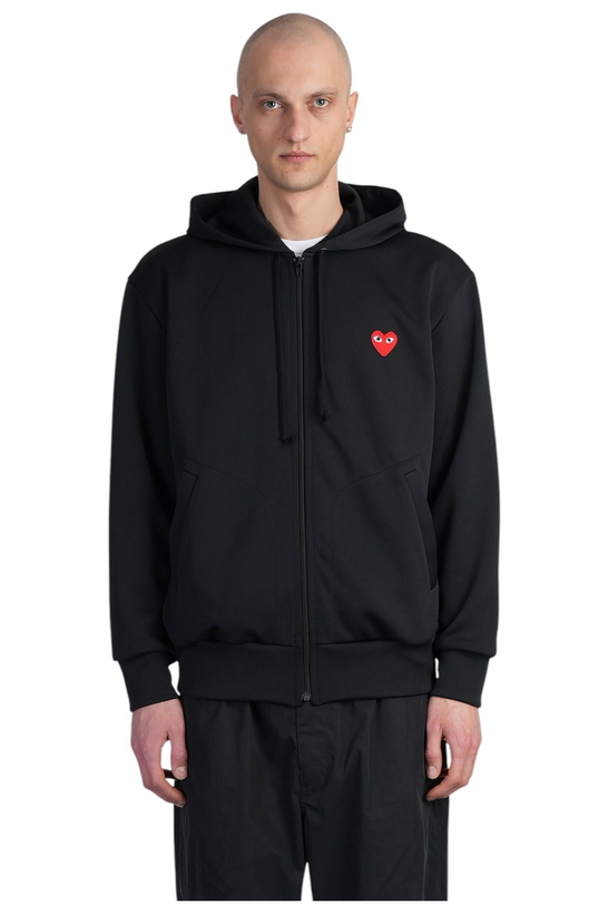 Photo: Comme des Garçons Play Sweatshirt In Black Polyester