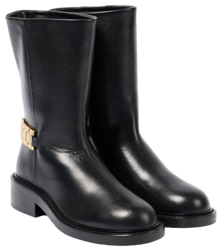 Photo: Victoria Beckham Leather ankle boots
