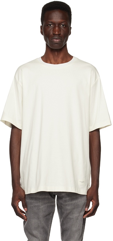 Photo: rag & bone Off-White Patch T-Shirt
