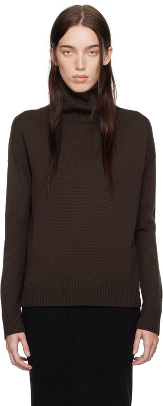 Photo: Max Mara Leisure Brown Superbo Turtleneck
