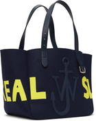 JW Anderson Navy Belt 'Real Sleep' Tote