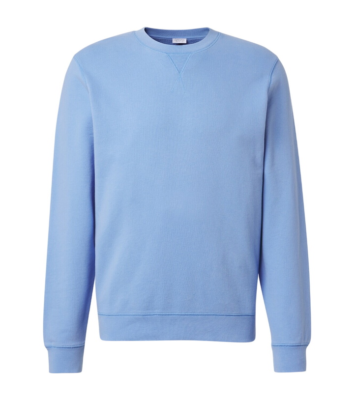Photo: Sunspel Cotton French terry sweatshirt