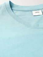 Onia - Cotton and Modal-Blend Jersey T-Shirt - Blue