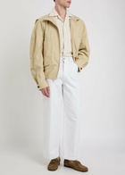 Calvin Klein Nathaniel Striped Woven Shirt Off White