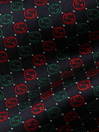 GUCCI - 7cm Logo-Jacquard Silk Tie