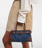 Prada Prada Bonnie Small denim top-handle bag