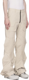 Uncertain Factor Off-White Offensive Lineman Trousers