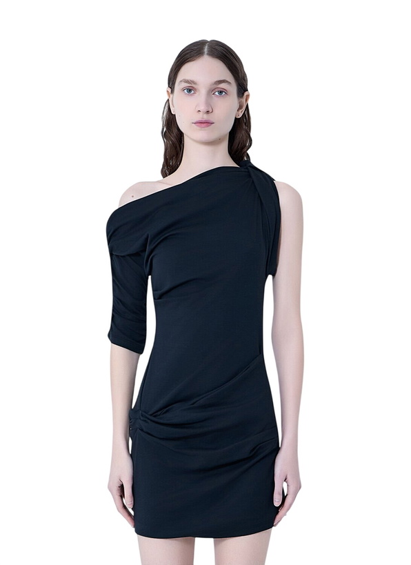 Photo: Jacquemus La Mini Robe Drapeado Mini Dress