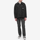 Neighborhood Men's SRL Denim Work Jacket in Black