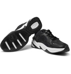 Nike - M2K Tekno Leather, Nylon and Mesh Sneakers - Men - Black