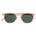 Garrett Leight California Optical - Kinney 49 D-Frame Matte-Acetate Sunglasses - Pink