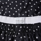 Sunspel Men's Printed Boxer Short in Black