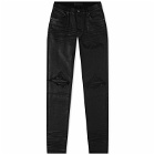 AMIRI Men's MX1 Wax Jeans in Black