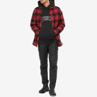 Givenchy Men's Embroidered College Logo Hoody in Faded Black