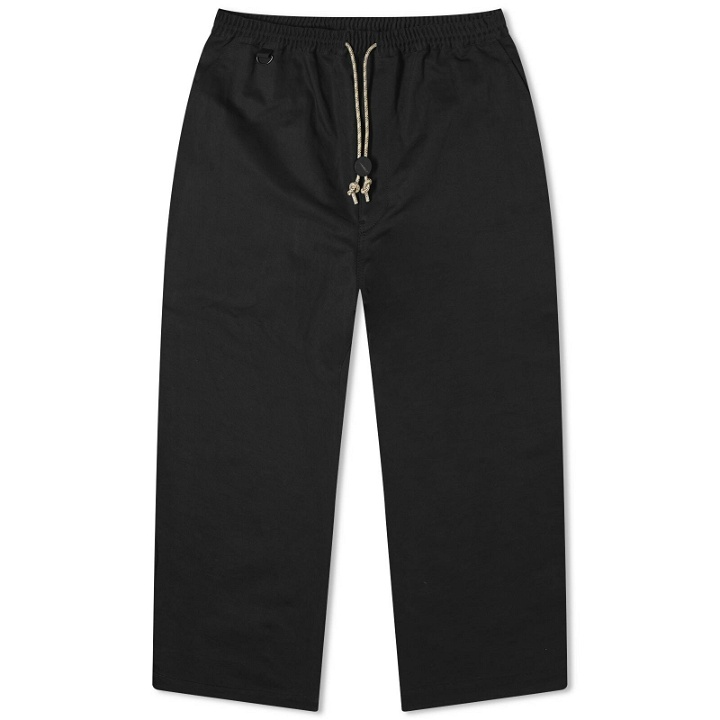 Photo: Comme des Garçons Homme Men's Linen Blend Drawstring Pant in Black