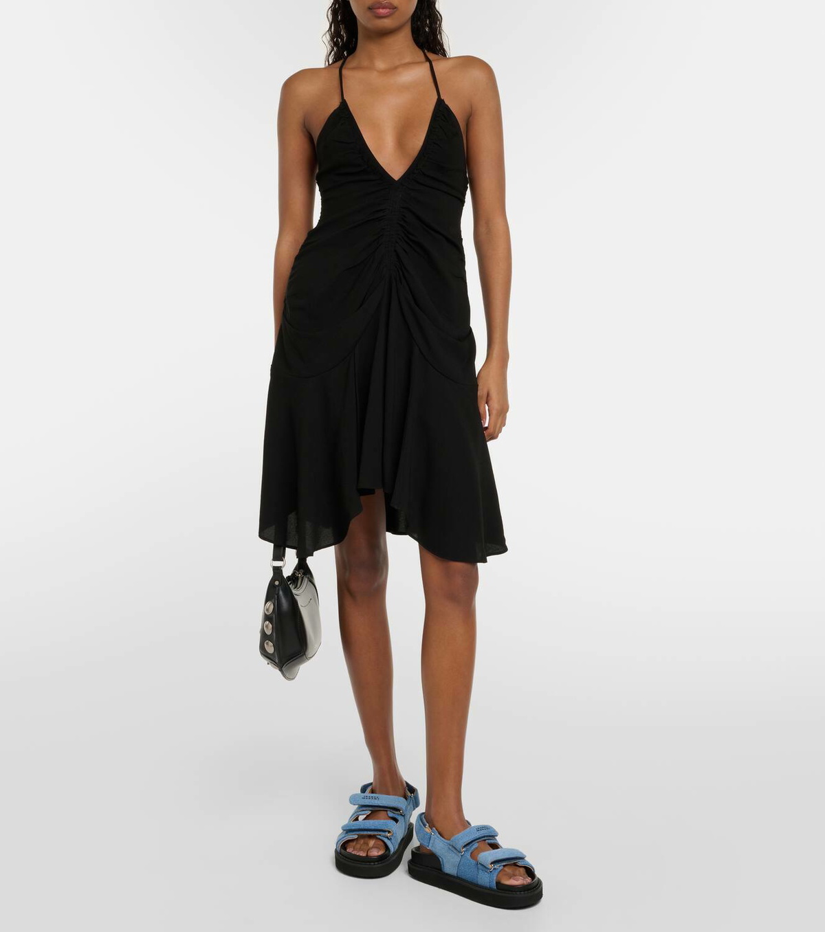 Isabel Marant Madee denim platform sandals
