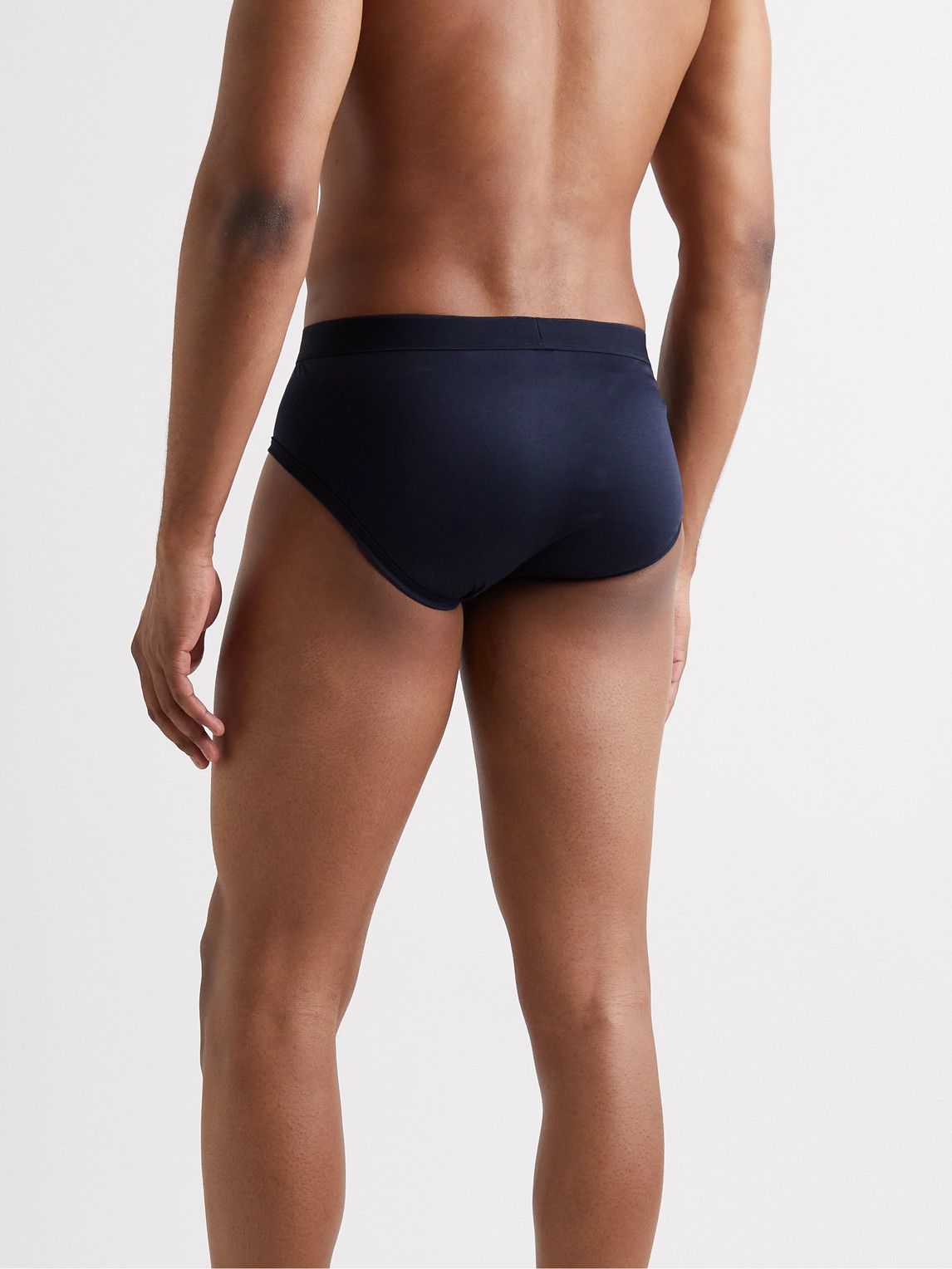 Zimmerli - Sea Island Cotton Briefs - Blue