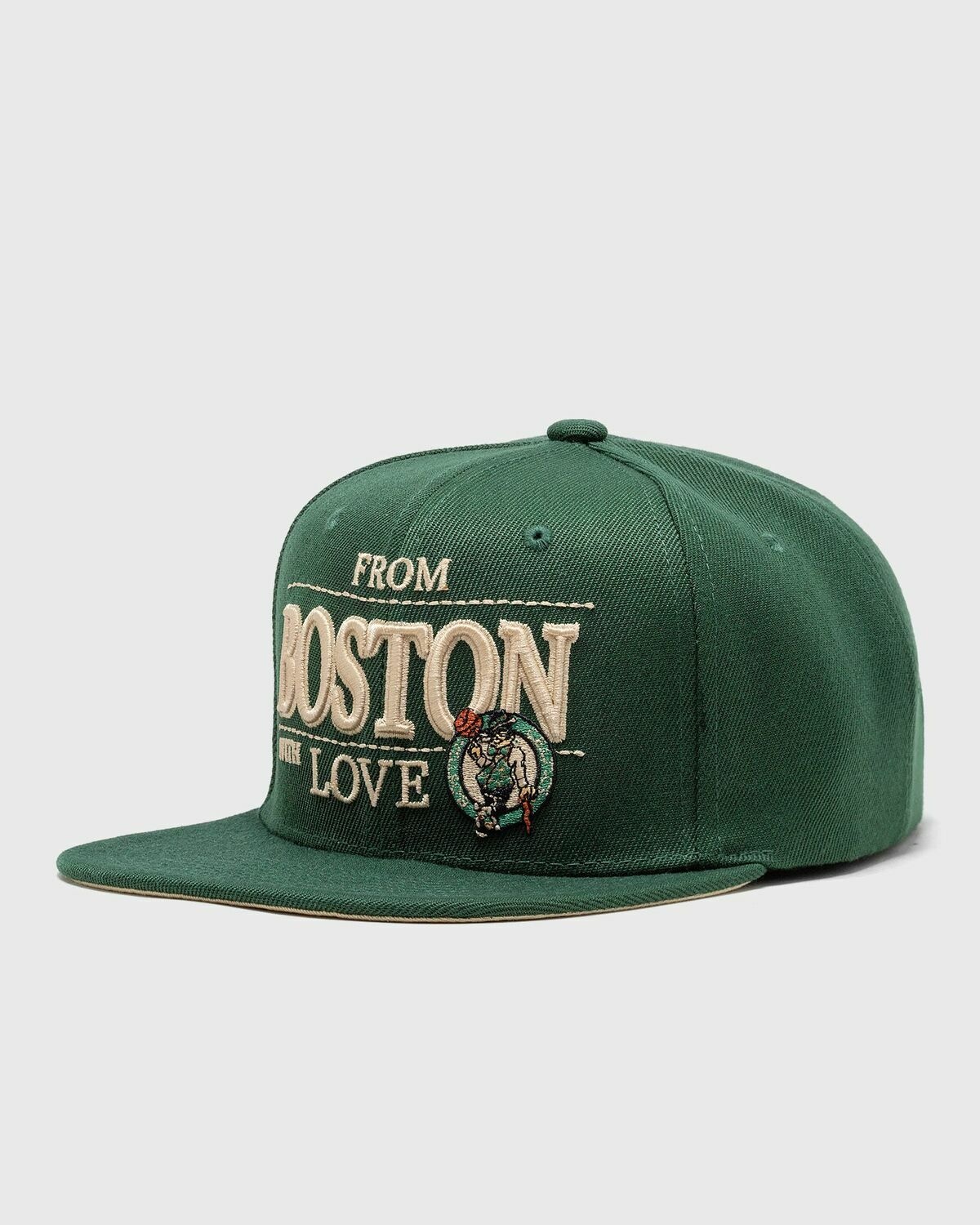 Mitchell & Ness Nba With Love Snapback Celtics Green - Mens - Caps