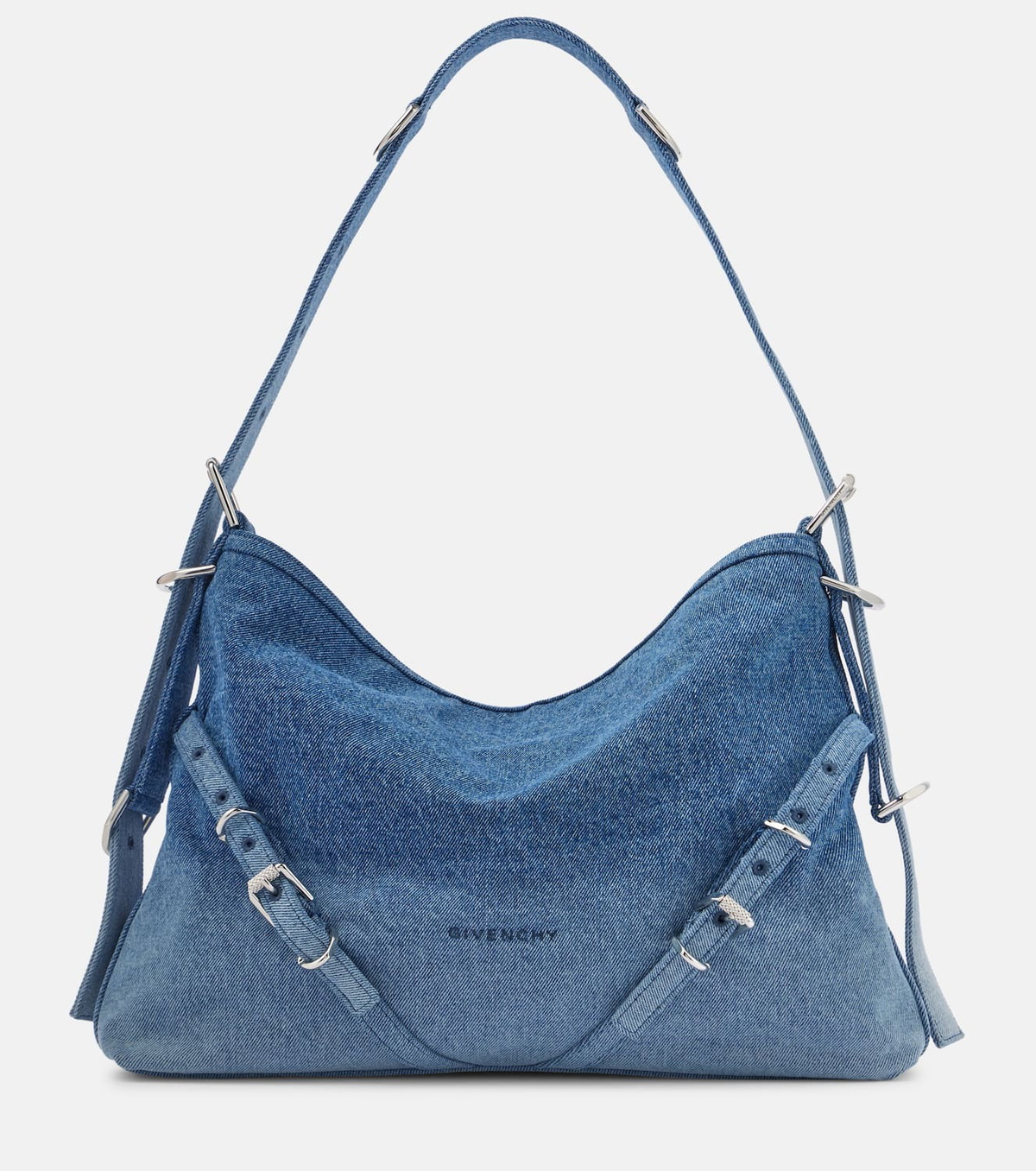 Givenchy Voyou Medium ombré denim shoulder bag
