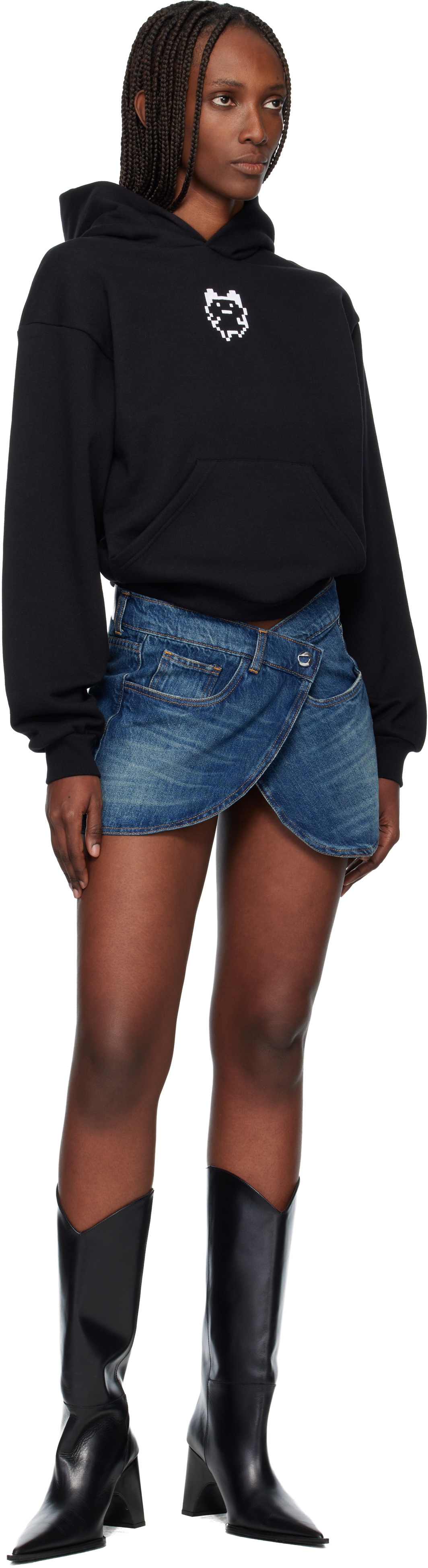 Coperni Black Tamagotchi Hoodie