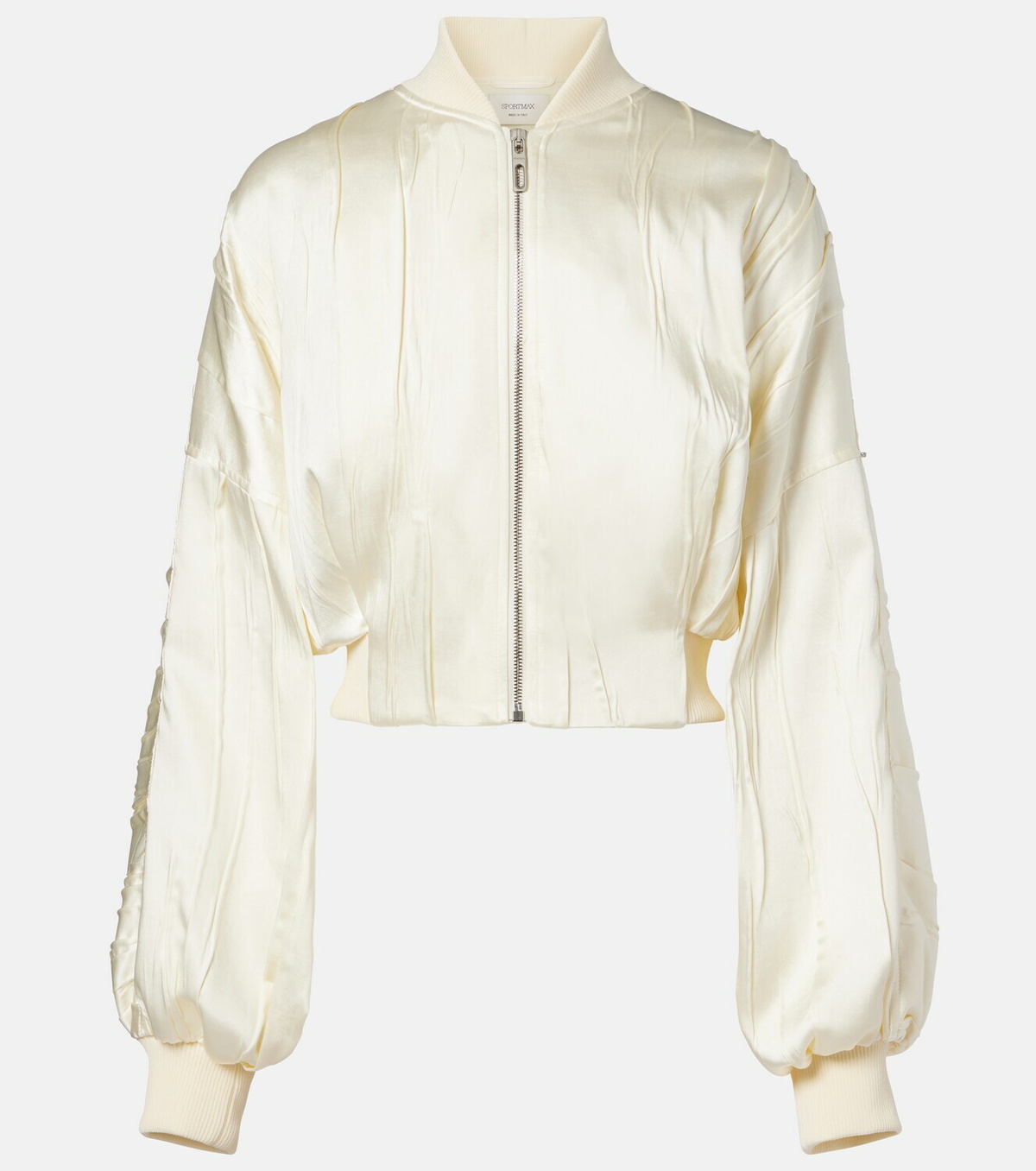 Sportmax Zorro cropped bomber jacket