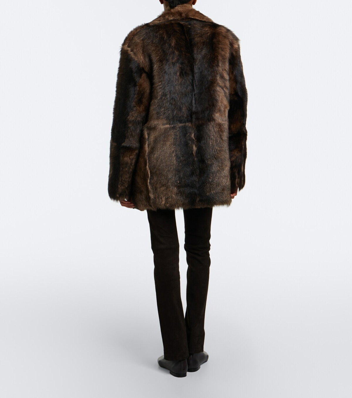 Arma Albie suede straight pants