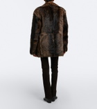 Arma Albie suede straight pants