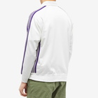 Needles Men's Poly Smooth Track Jacket in Ice White