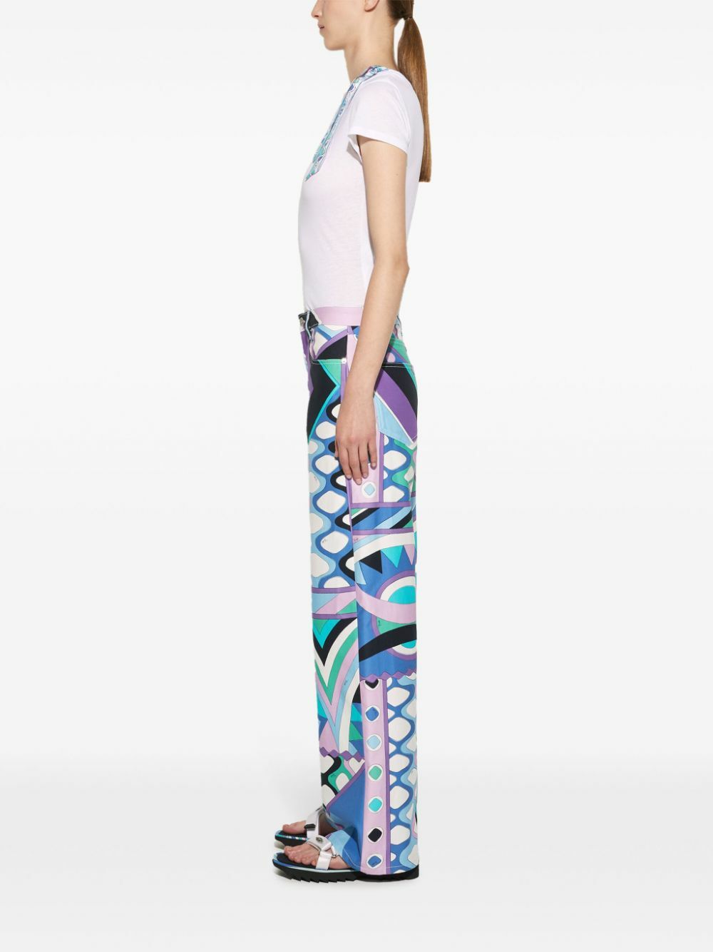 PUCCI - Cotton Blend T-shirt Emilio Pucci