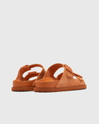 Birkenstock 1774 Arizona Cazador Leather Orange - Womens - Sandals & Slides