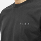 Olaf Hussein Men's Long Sleeve Face T-Shirt in Black