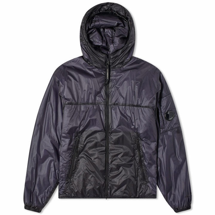 Photo: C.P. Company Men's Nada Shell Hooded Jacket in Total Eclipse