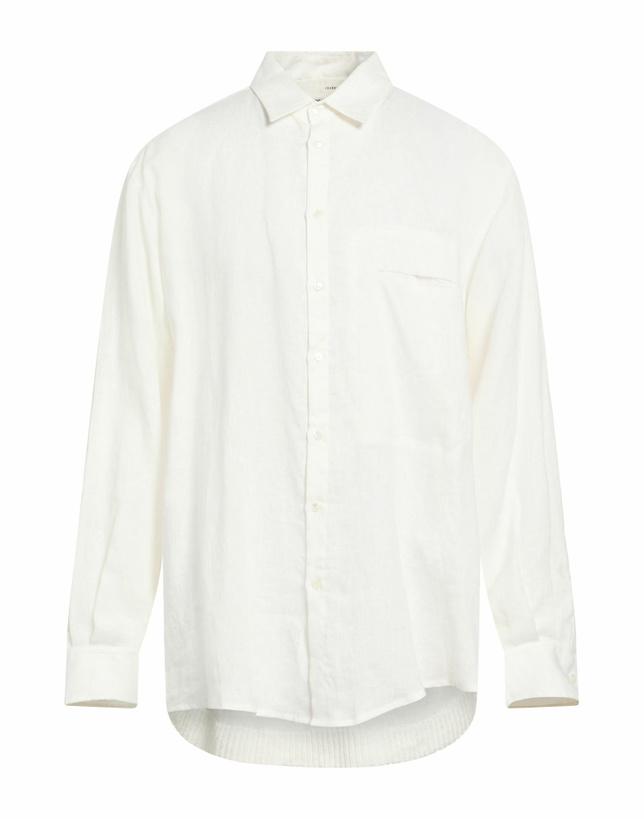 Photo: Isabel Benenato Mens Shirt in Off white