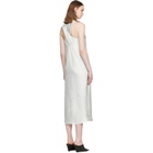 Loulou de Saison Blue Paloma Silk Maxi Dress