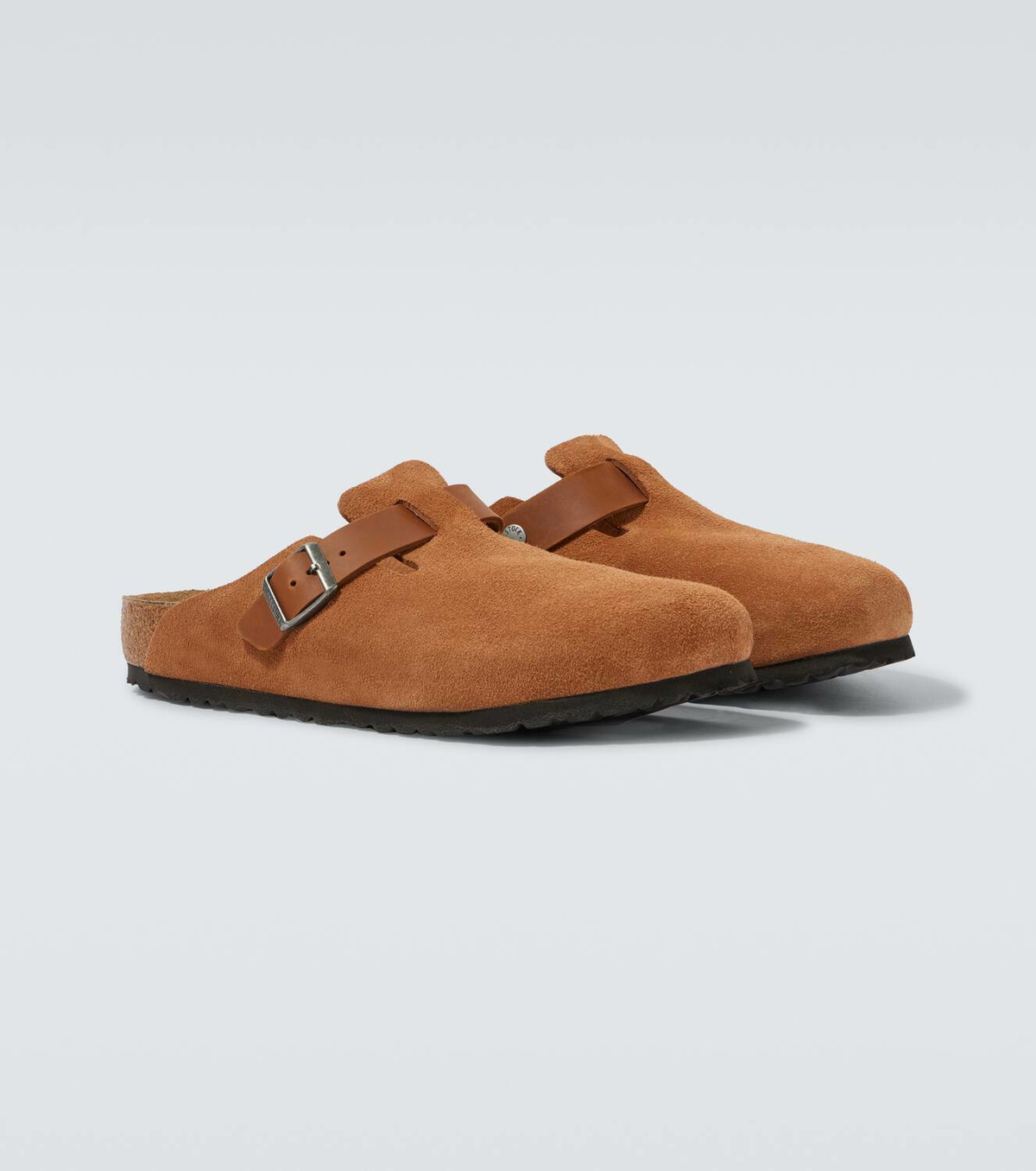 Birkenstock Boston suede clogs