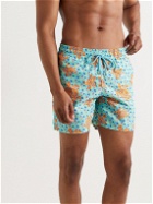 Vilebrequin - Mahina Printed ECONYL Swim Shorts - Blue