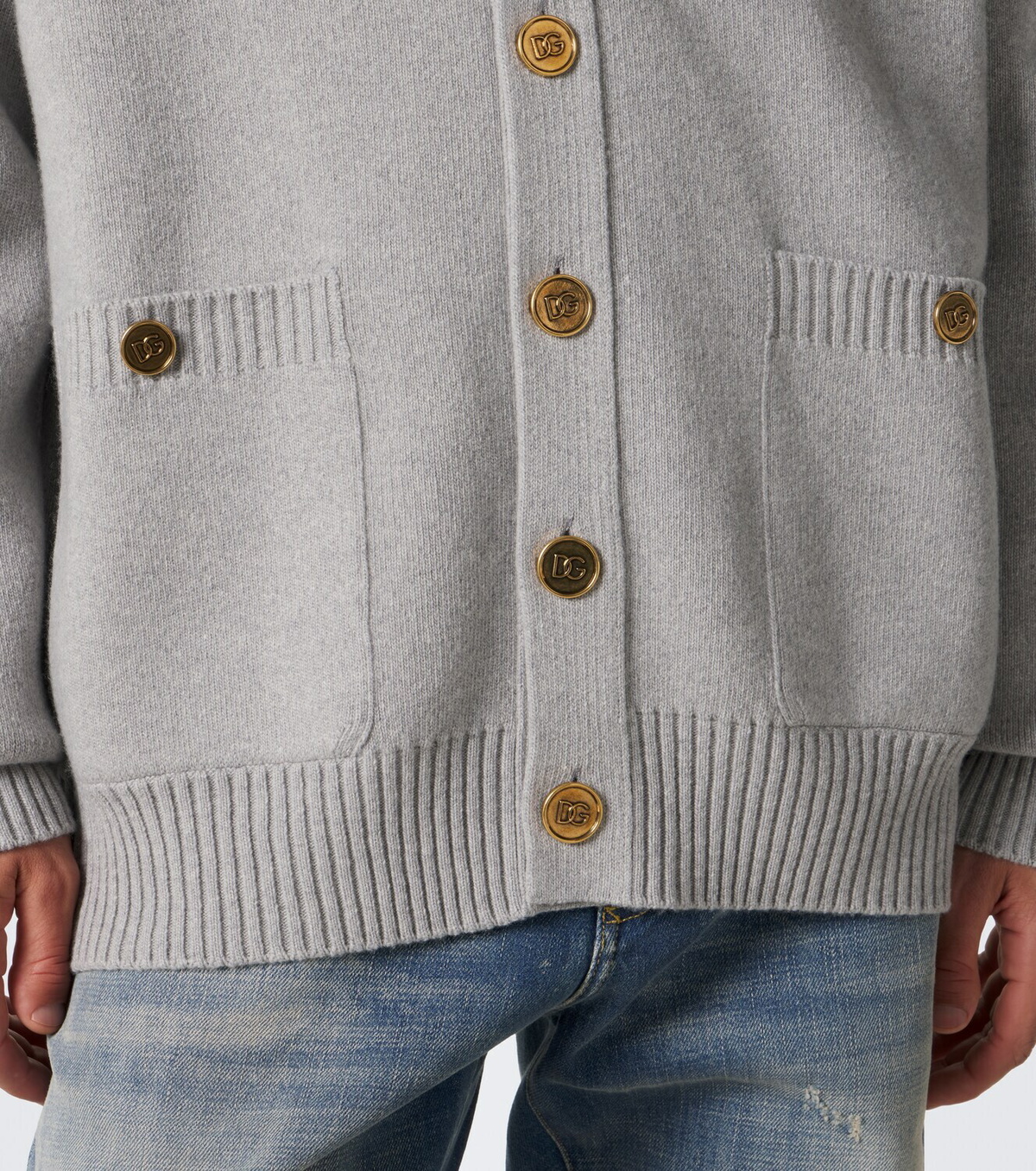 Dolce&Gabbana Logo virgin wool cardigan Dolce & Gabbana
